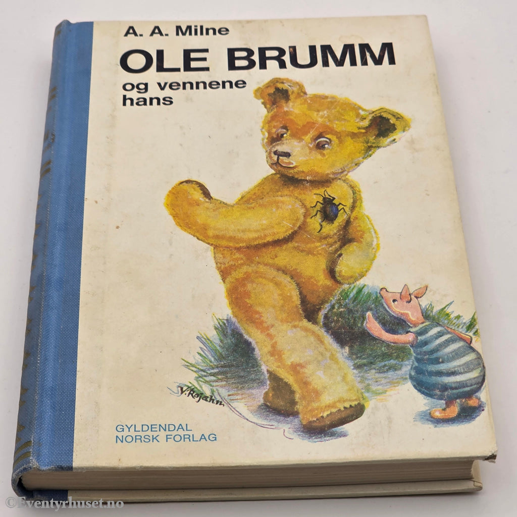 A. A. Milne, 1970-talls utg. Ole Brumm og vennene hans. Bok.