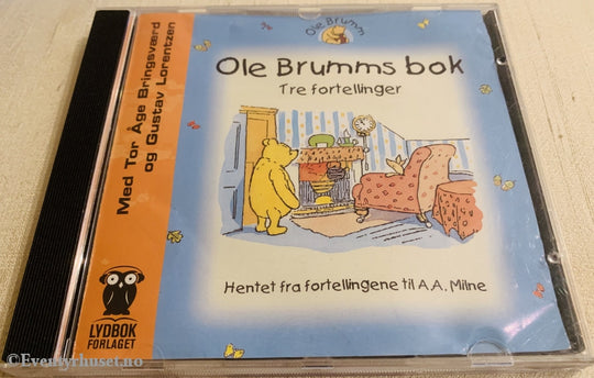 A. Milne. 2001 (1954). Ole Brumms Bok. Tre Fortellinger. Lydbok På Cd.