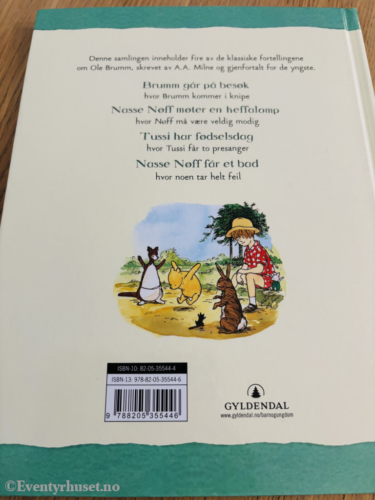 A. A. Milne. Historier om Ole Brumm. Bok.