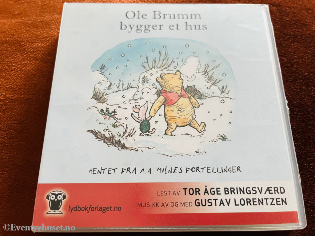 A. Milne. Ole Brumm Bygger Hus. Lydbok På Cd.