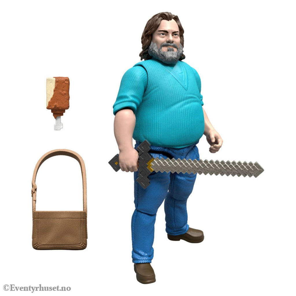 A Minecraft Movie Action Figure Steve 10 cm Toys