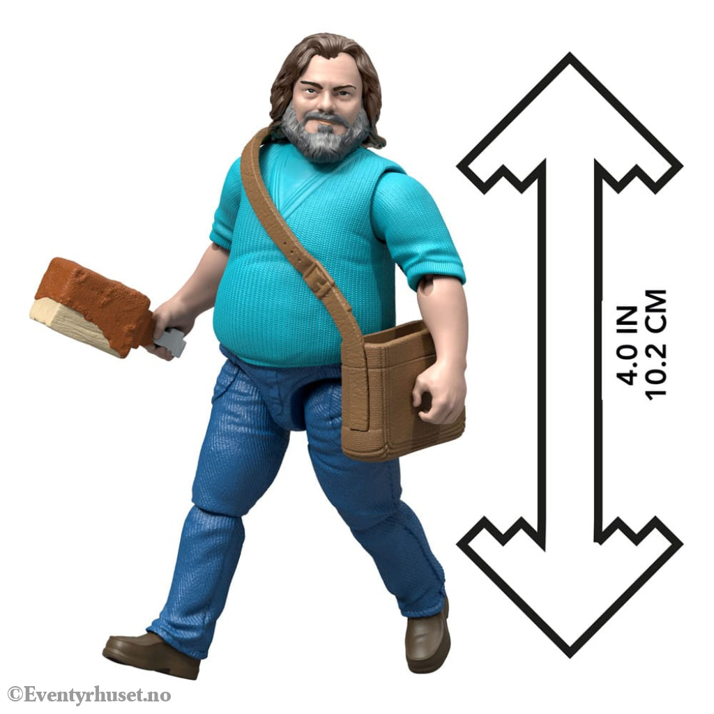 A Minecraft Movie Action Figure Steve 10 cm Toys