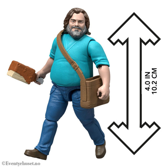 A Minecraft Movie Action Figure Steve 10 cm Toys