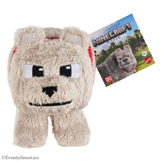 A Minecraft Movie Plush Figure Dennis the Wolf 20 cm Toys