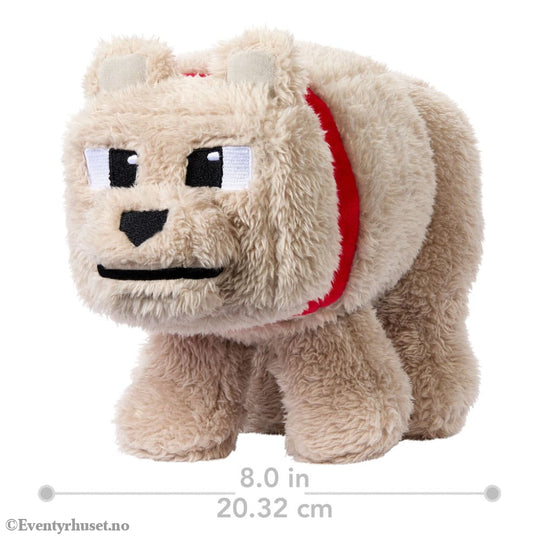A Minecraft Movie Plush Figure Dennis the Wolf 20 cm Toys