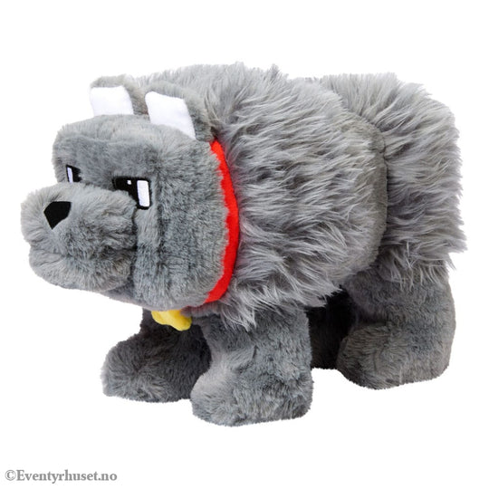 A Minecraft Movie Plush Figure Dennis the Wolf 20 cm Toys