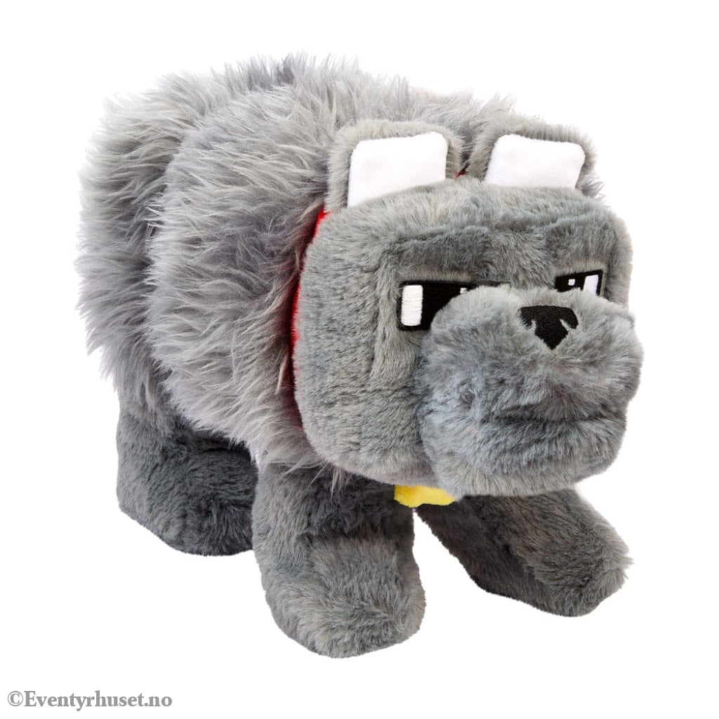 A Minecraft Movie Plush Figure Dennis the Wolf 20 cm Toys