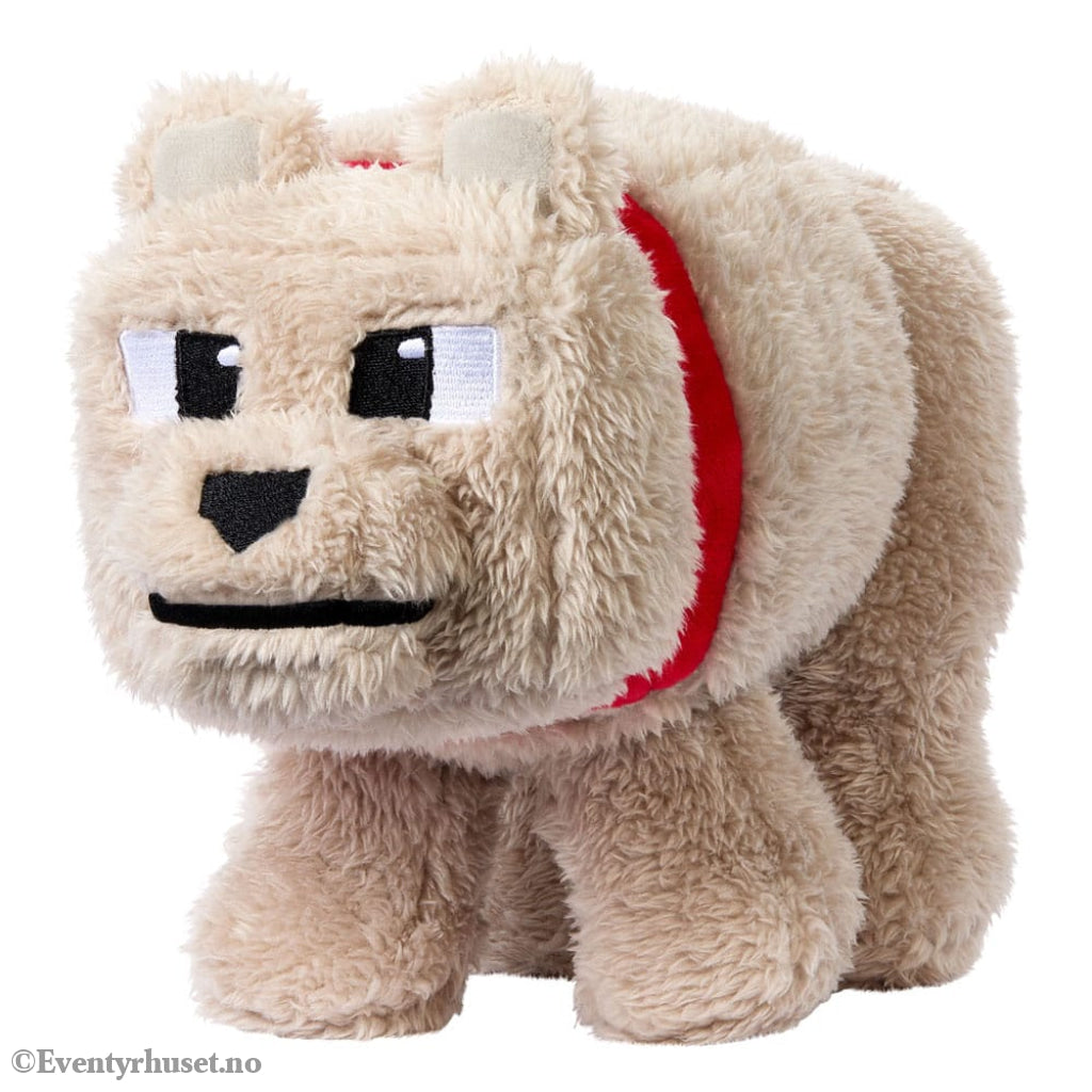 A Minecraft Movie Plush Figure Dennis the Wolf 20 cm Toys