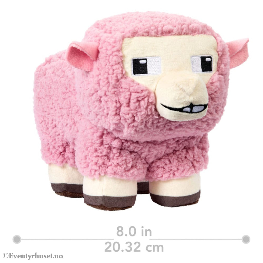 A Minecraft Movie Plush Figure Pink Sheep 20 cm Toys