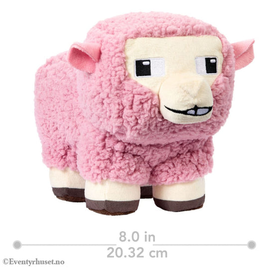 A Minecraft Movie Plush Figure Pink Sheep 20 cm Toys