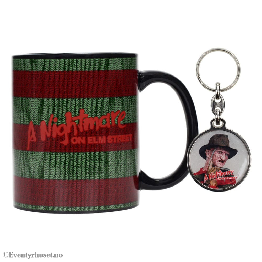 A Nightmare on Elm Street Gift Set Mug & Keyring A Nightmare on Elm Street Home & Gifts