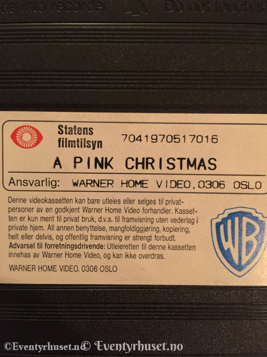 A Pink Christmas (Den Rosa Panteren). 1978. Vhs. Vhs