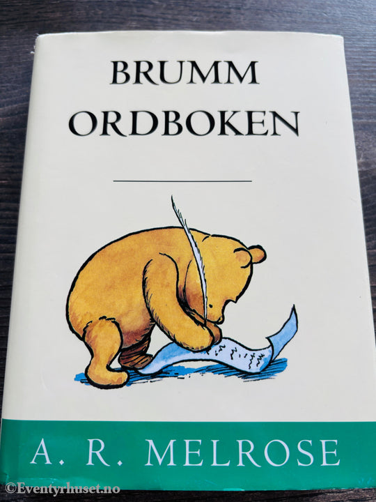 A. R. Melrose – Brumm Ordboken. Bok.
