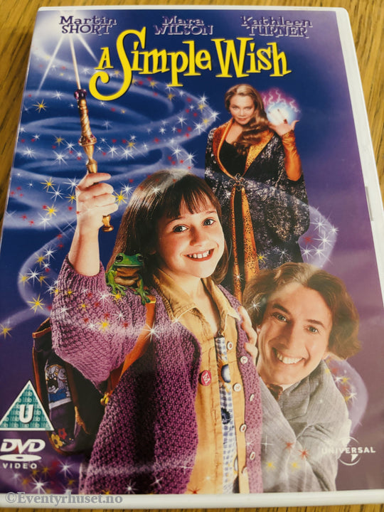 A Simple Wish (1997) . DVD.