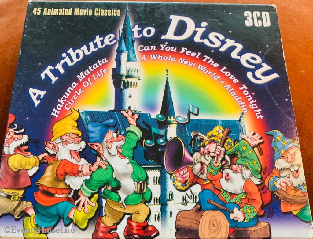 A Tribute To Disney. 2003. 3 X Cd. Cd