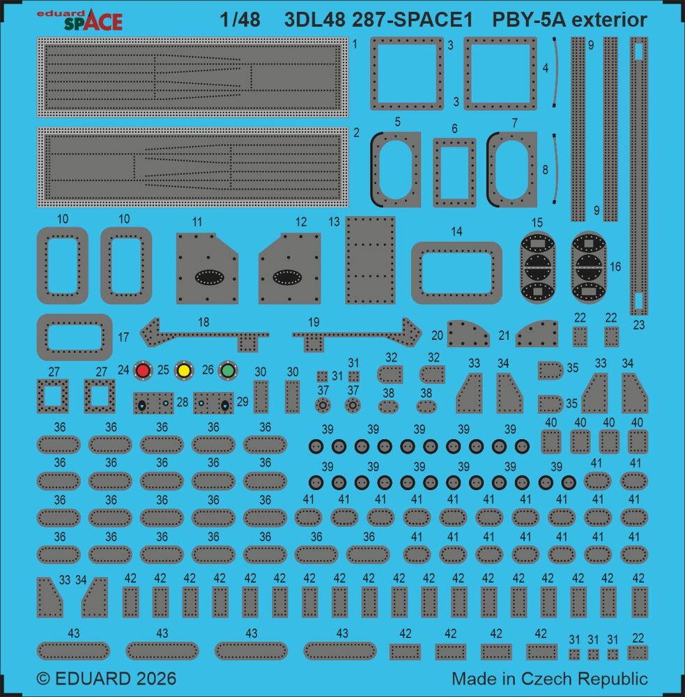 PBY-5A exterior SPACE for Eduard / Revell
