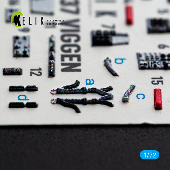 AJ-37 Viggen - interior 3D decals for Special Hobby