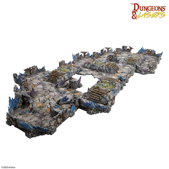 DUNGEONS & LASERS Deep Mines Pre-painted