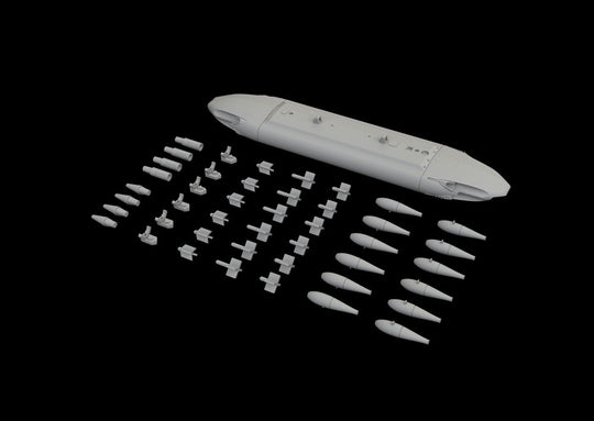 SUU-20 dispenser w/ BDU-33 & Mk.76 bombs