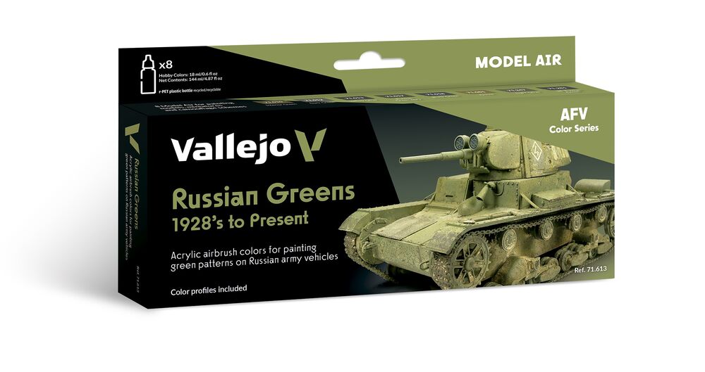 Model Air: Russian Greens 1928's to Present 18 ml