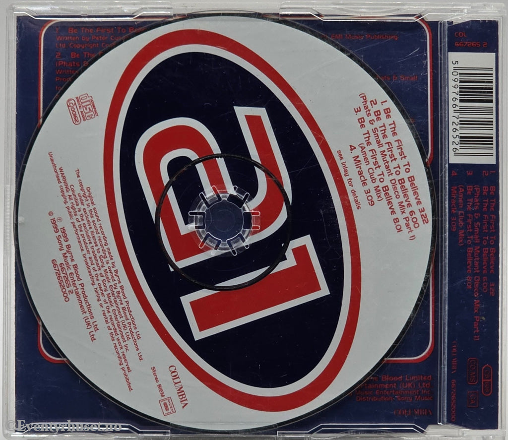 A1 – Be the First to Believe. Musikk-CD.