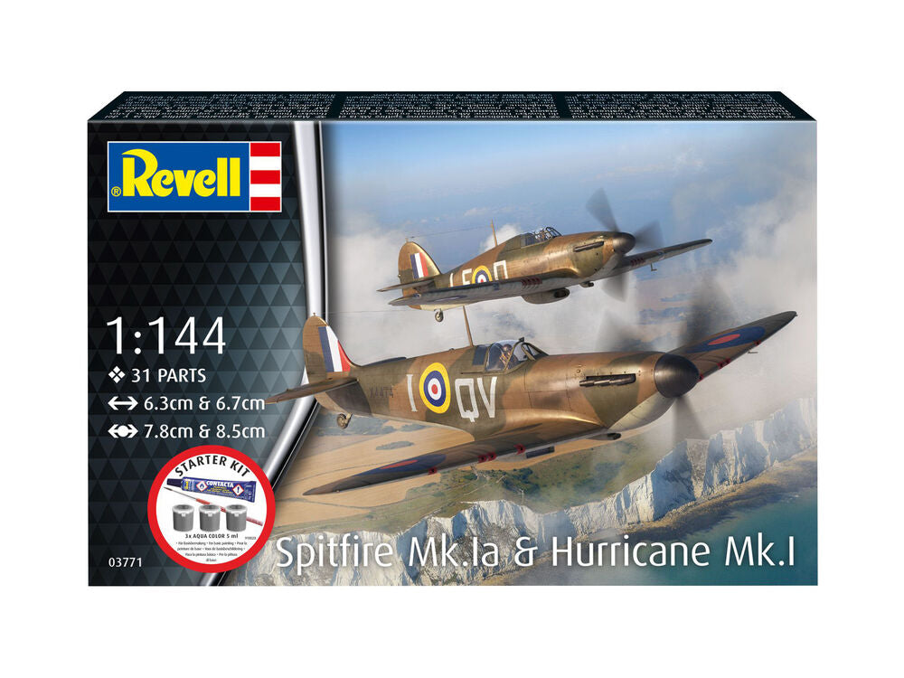 Starter Kit Spitfire Mk.Ia & Hurricane Mk.I