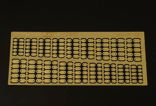 Inspection plates-round rectangular