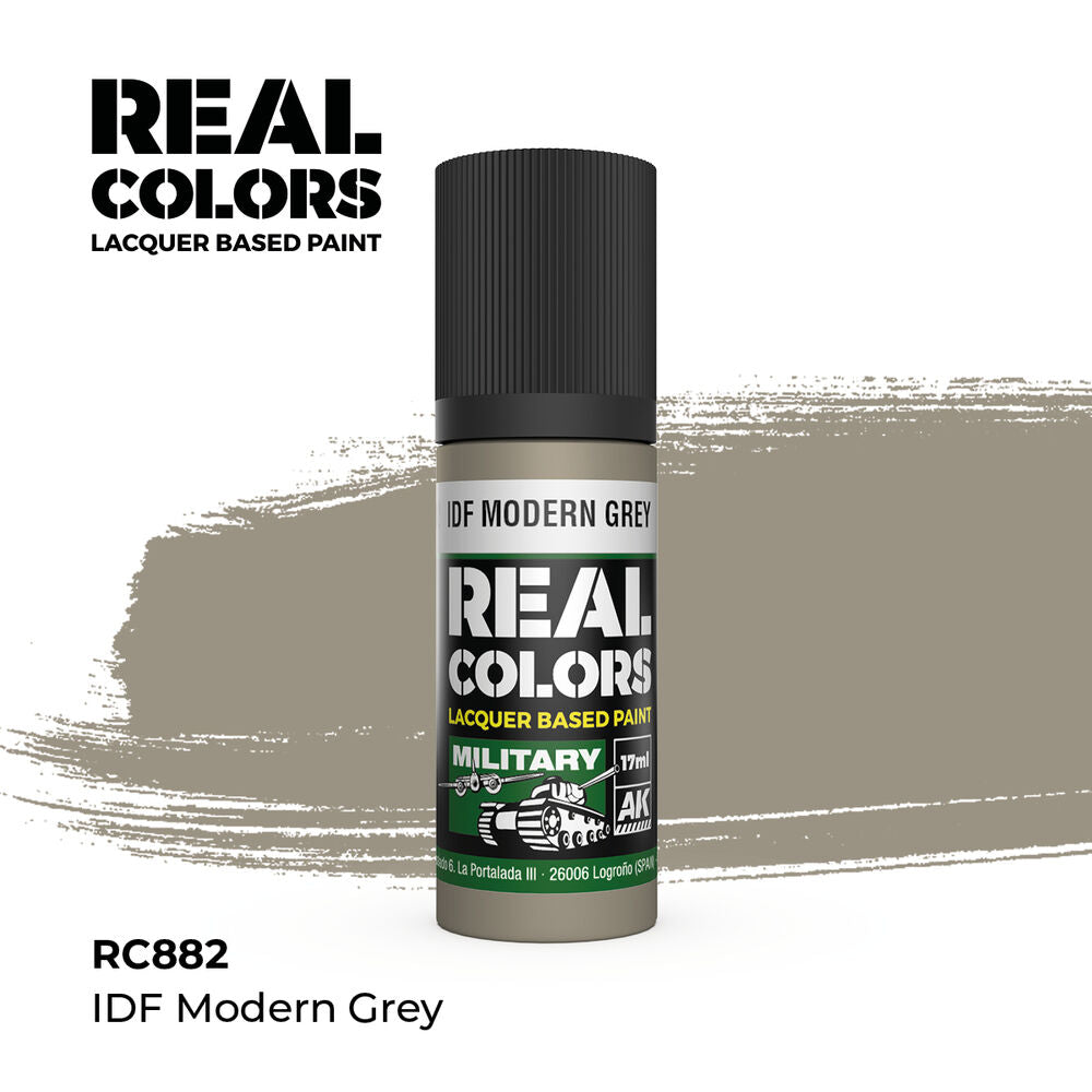 Real Colors: IDF Modern Grey 17 ml.