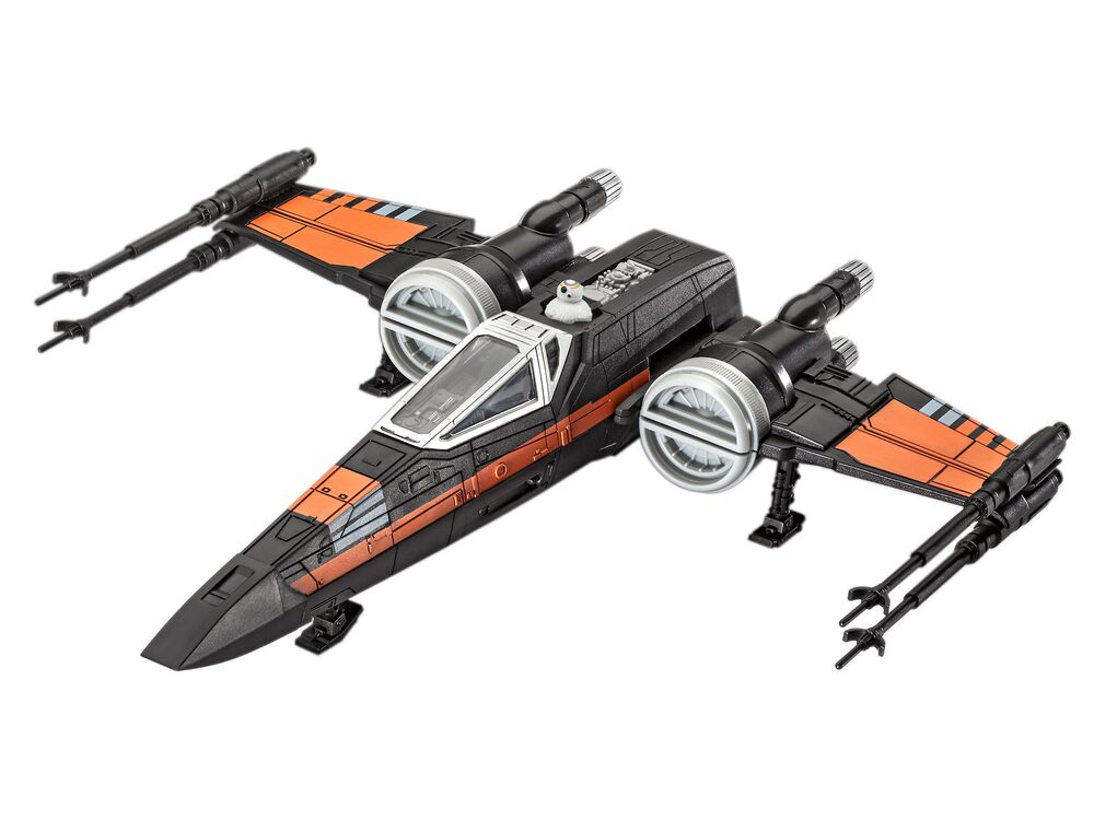 Poe's X-Wing Fighter (w/Sound): Build & Play