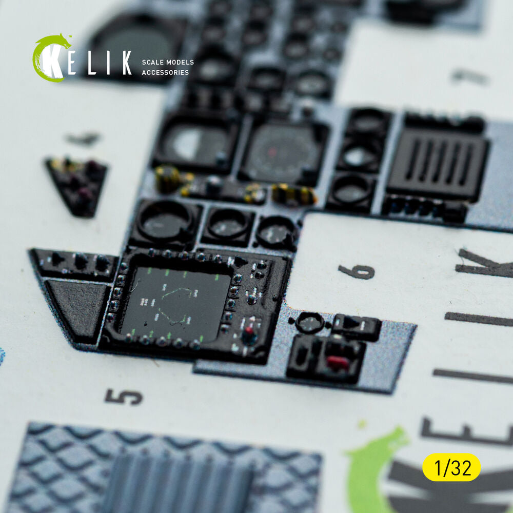 F-15C MSIP II- interior 3D decals for Tamiya kit