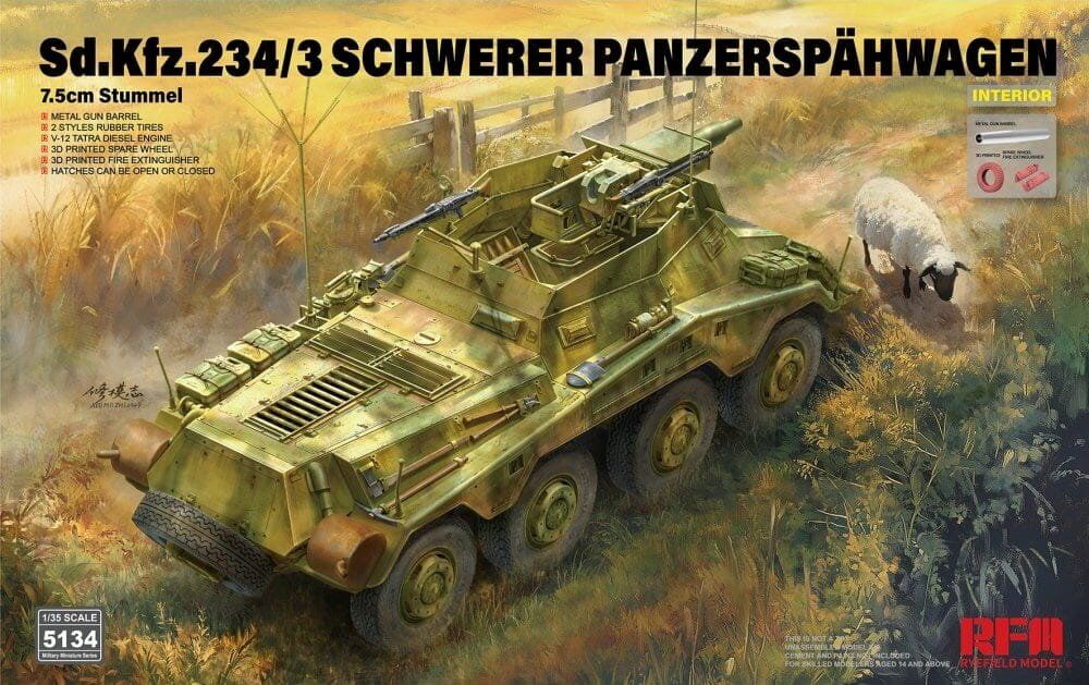 Sd.Kfz. 234/3 Schwerer Panzerspahwagen