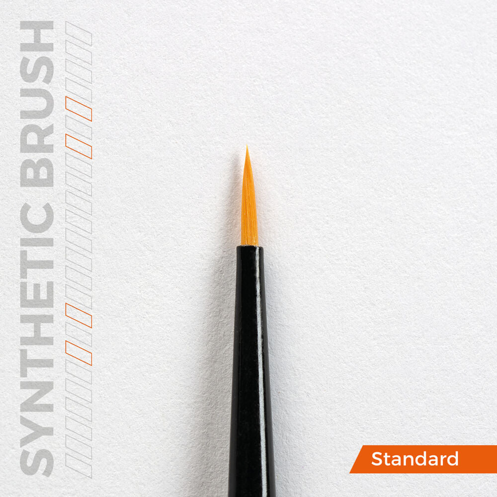 AK SYNTHETIC BRUSH - ROUND 2/0