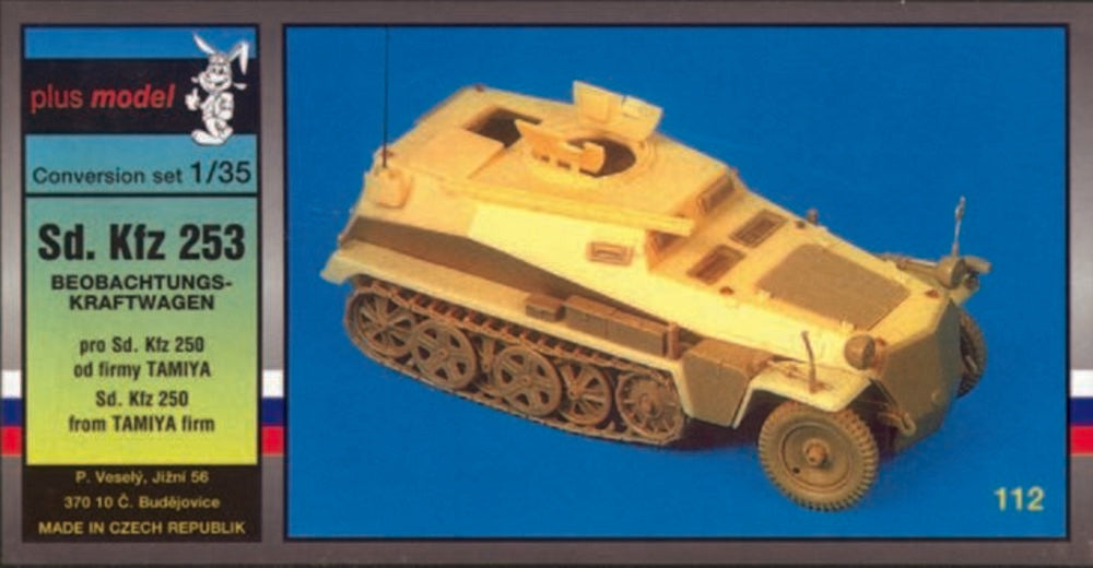 Sd.Kfz 253 Beobachtungswagen Umbausatz für Tamiya-Bausatz