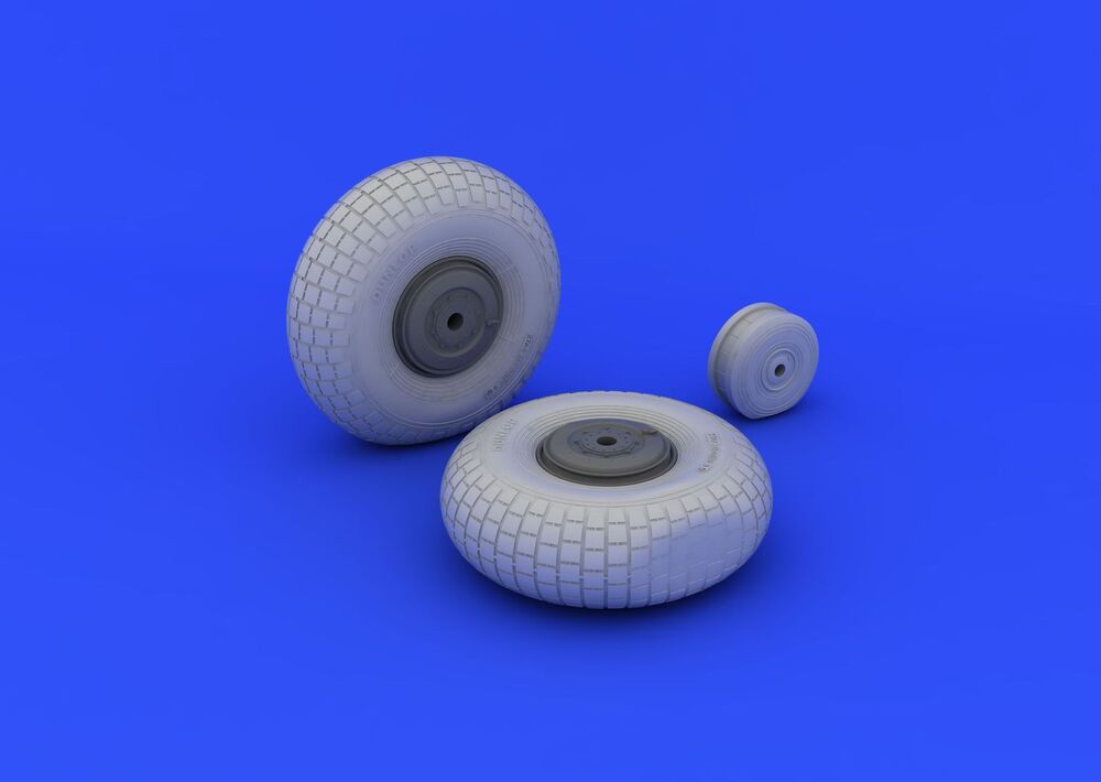 Mosquito Mk.VI wheels for Tamiya
