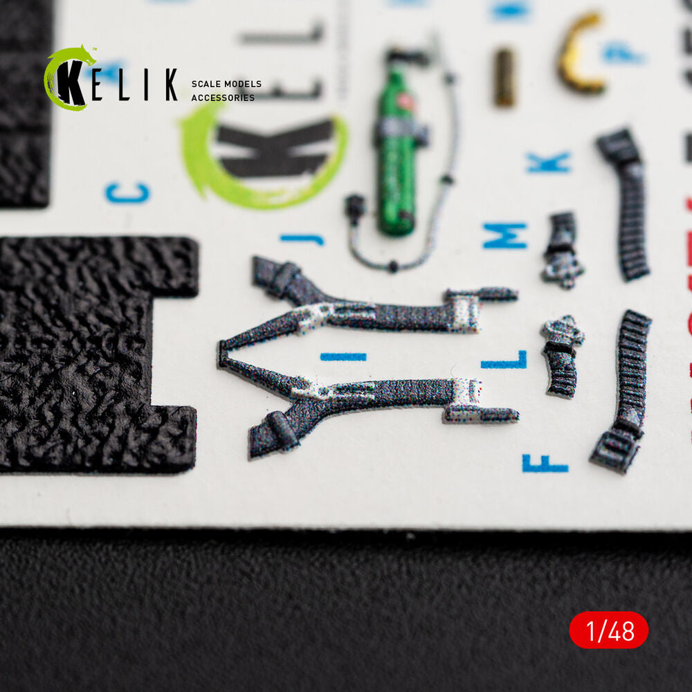 F-15C (Late) - interior 3D decals for Hasegawa