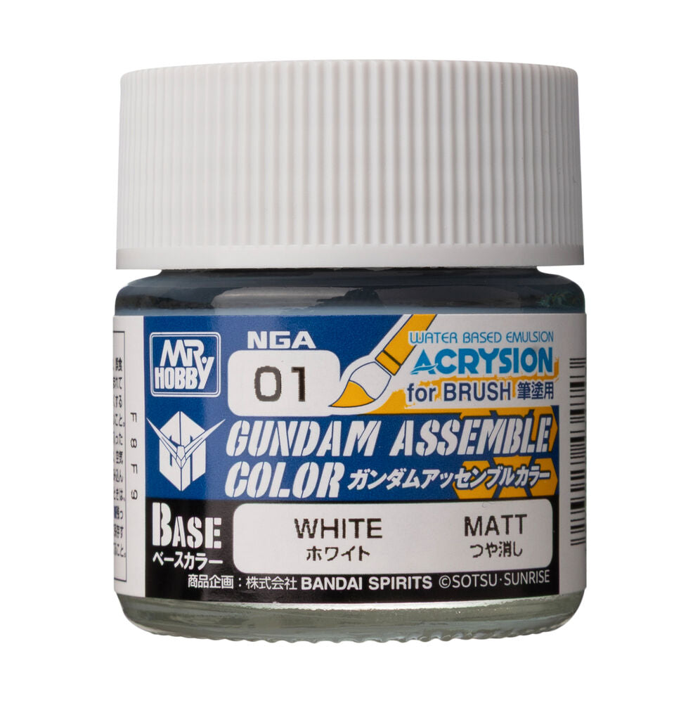 Acrysion GUNDAM ASSEMBLE COLOR (Base Color) (10 ml) White