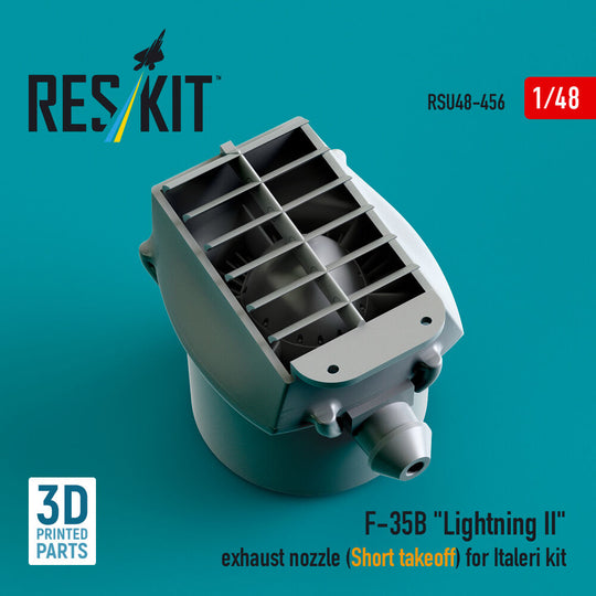 F-35B Lightning II exhaust nozzle (Short takeoff) for Italeri kit (3D printed)