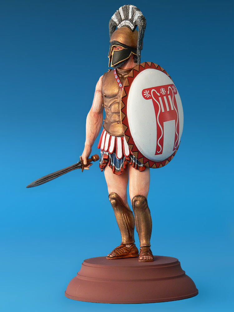 Spartan Hoplite. V CENTURY B.C.