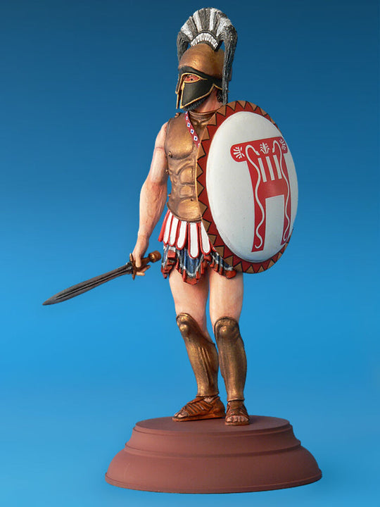 Spartan Hoplite. V CENTURY B.C.