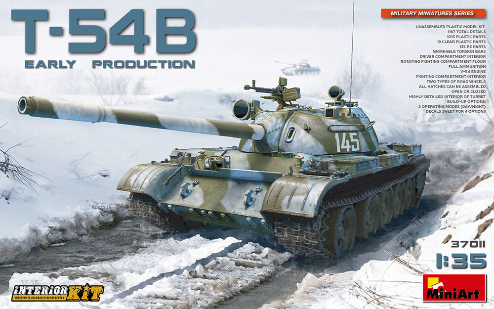 Soviet Medium Tank T-54B. Interior Kit