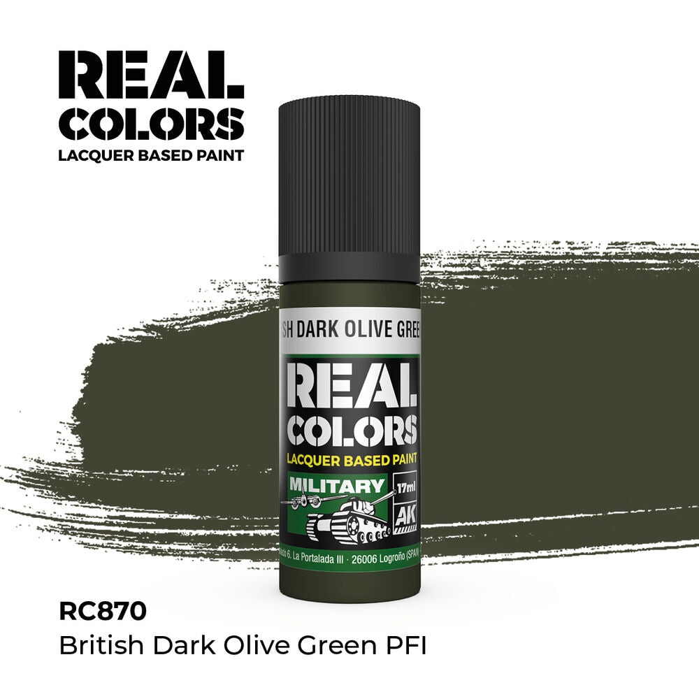 Real Colors: British Dark Olive Green PFI 17 ml.