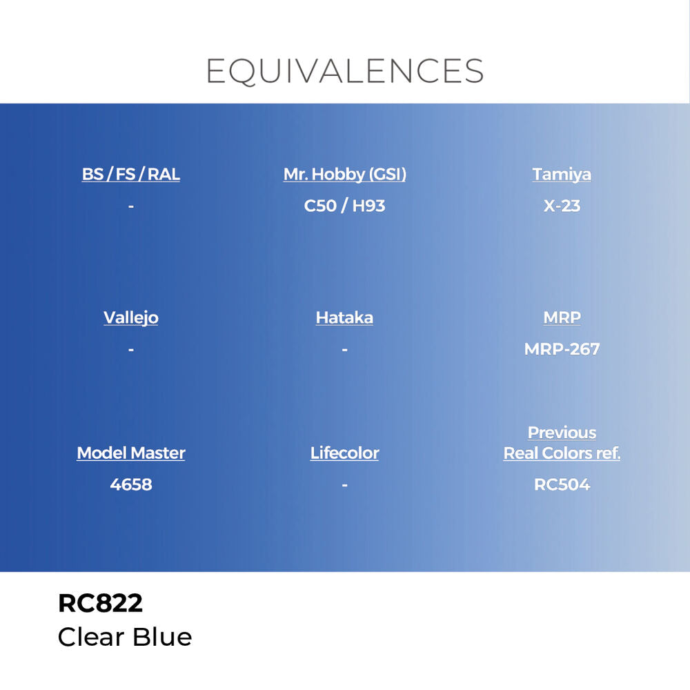 Real Colors: Clear Blue 17 ml.