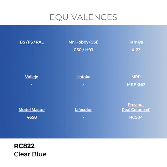 Real Colors: Clear Blue 17 ml.