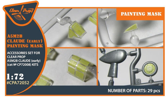 A5M2b Claude (early version) painting mask for CP kits CP72006/CP72008