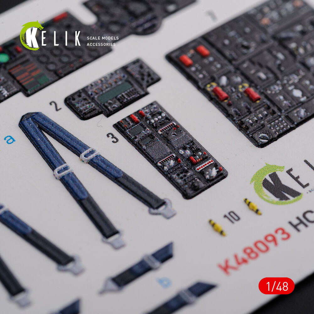 CH-47F interior 3D decals for Italeri kit