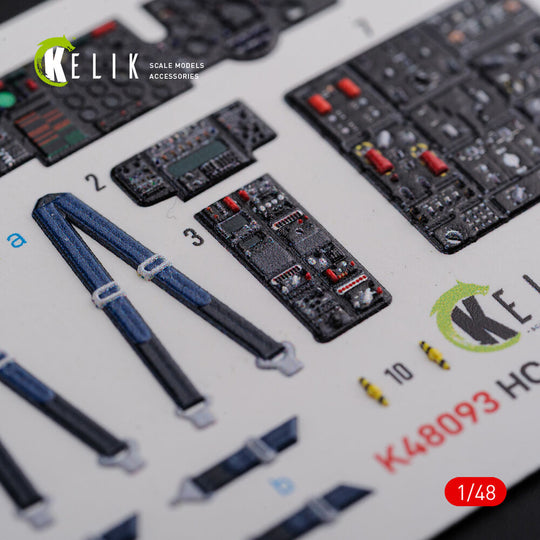 CH-47F interior 3D decals for Italeri kit
