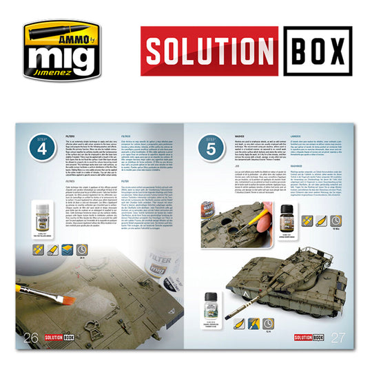 SOLUTION BOOK 03 - How to Paint IDF Vehicles (English, Castellano, Français, Deutsch)