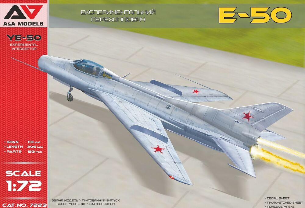 Ye-50 exp.interceptor with rocket engine