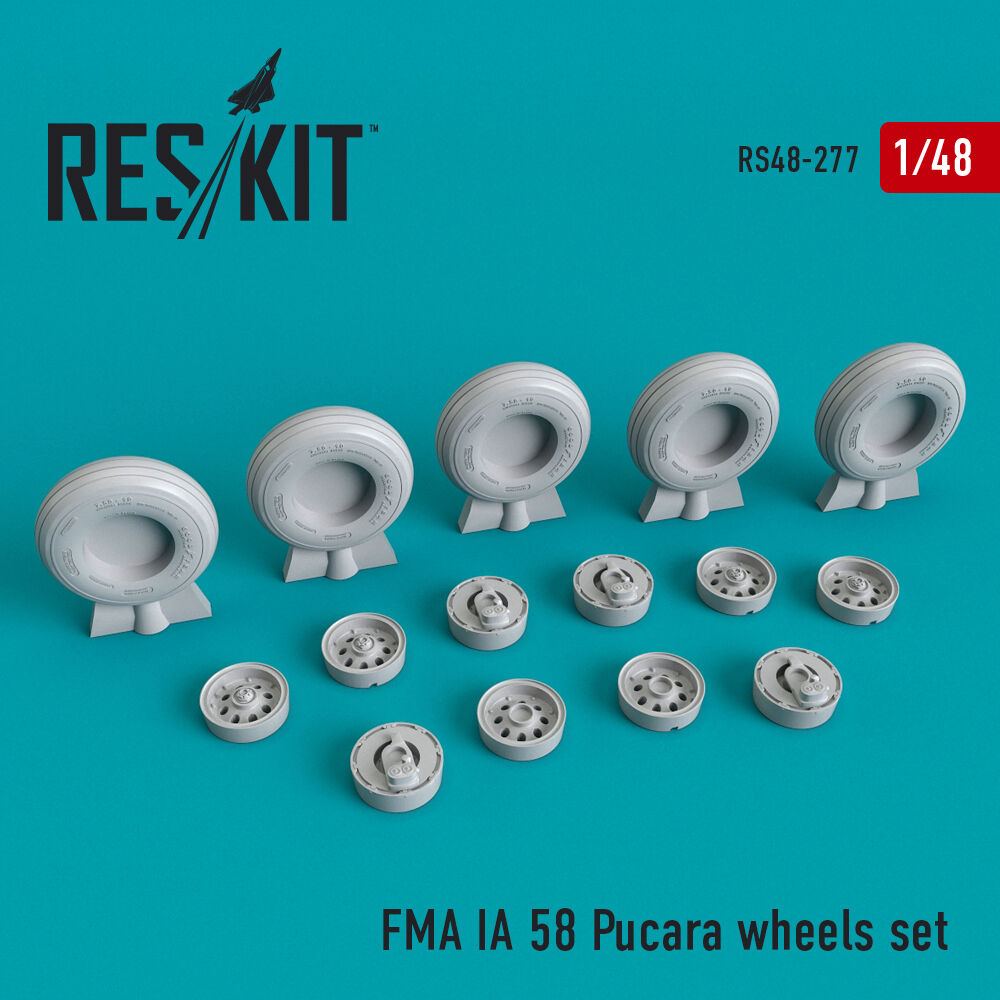 FMA IA 58 Pucará (Pucara) wheels set