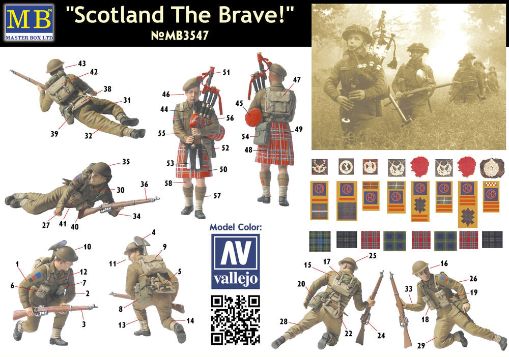 Scotland, the braves!